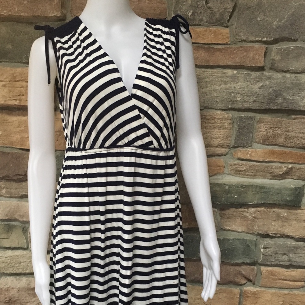 Spense/ Blue and white Dress